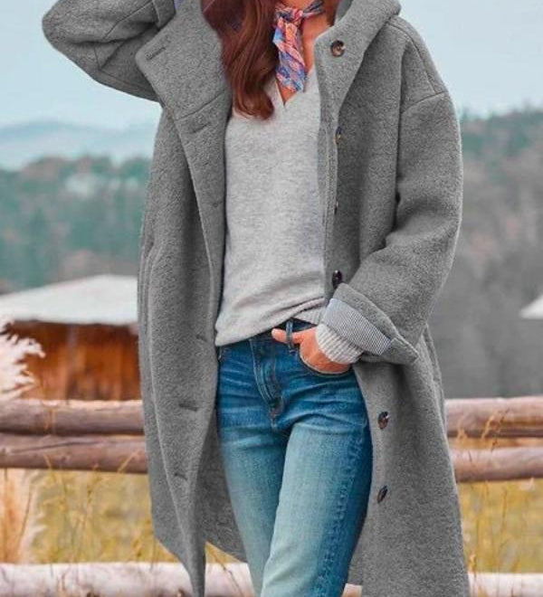 Sofia™ | Stylový dlouhý zimní kabát 